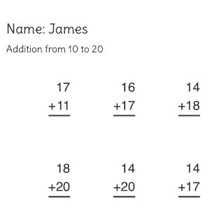 math worksheet generator