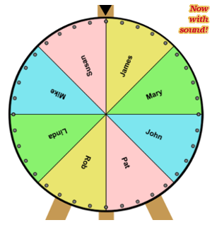 Random Name Picker Pick Name Randomly With Spin Wheel Or Slot Machine