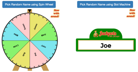 Spin - Random Name Picker